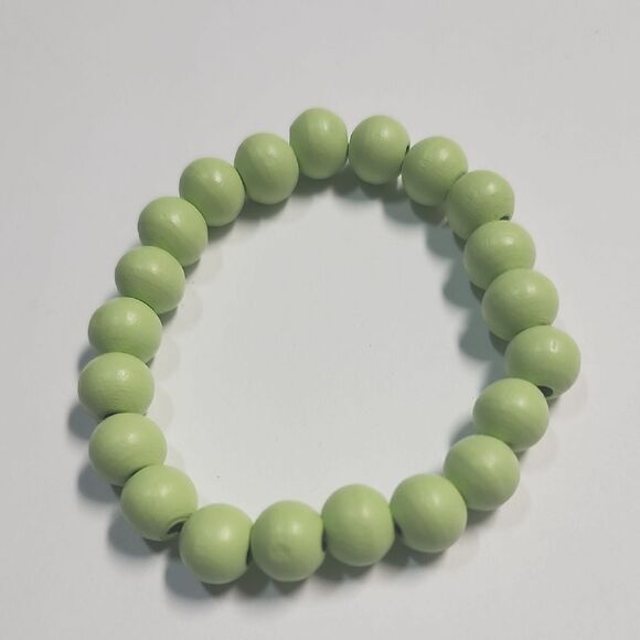 Green Beaded Bracelet - Picture 1 of 2
